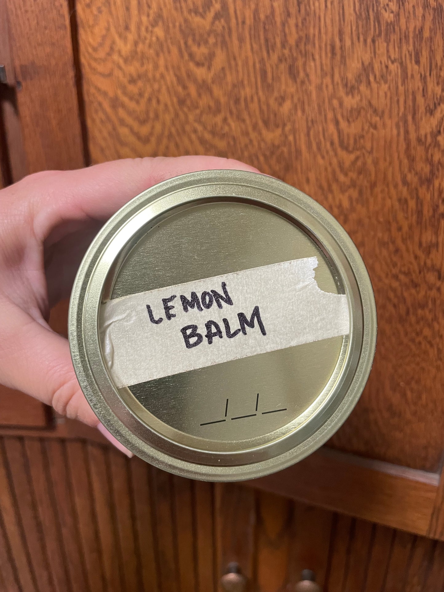 Lemon Balm Tea - Package